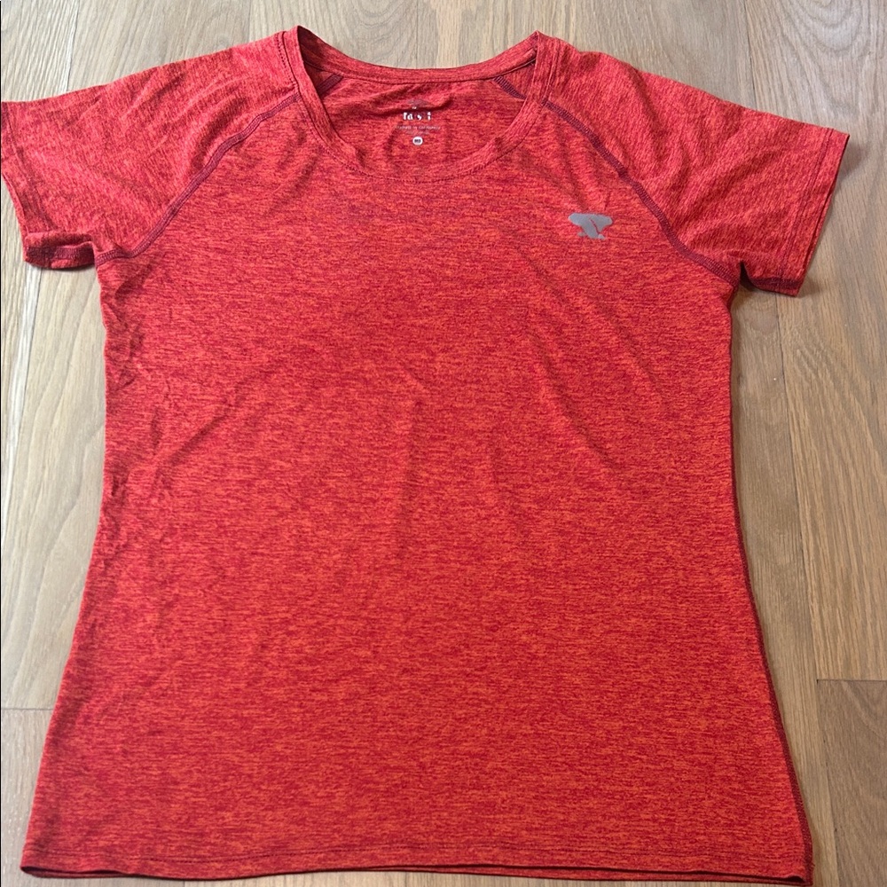 Women's Red Short Sleeve Tee